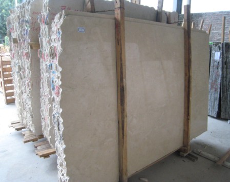 cream marfil marble