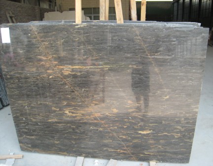 chinese golden portoro marble slabs yunfu china