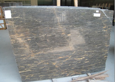 chinese golden portoro marble slabs yunfu china