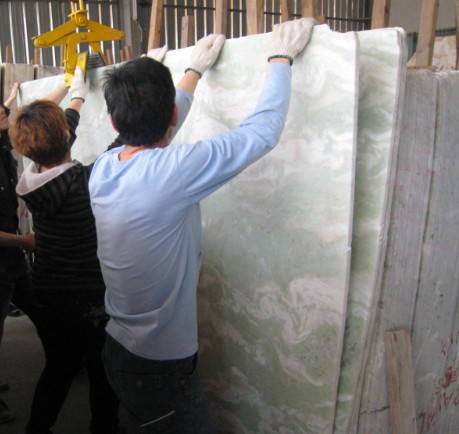 indian green cloud marble slabs tiles