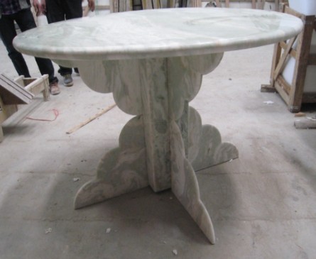 marble table